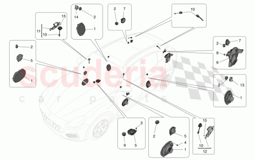 Part Diagram for Maserati 670157528