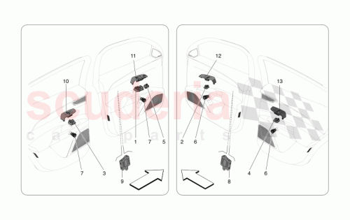 Part Diagram for Maserati 670297726