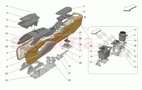 Part Diagram for Maserati 670161131
