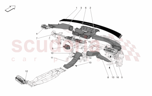 Part Diagram for Maserati 670177521