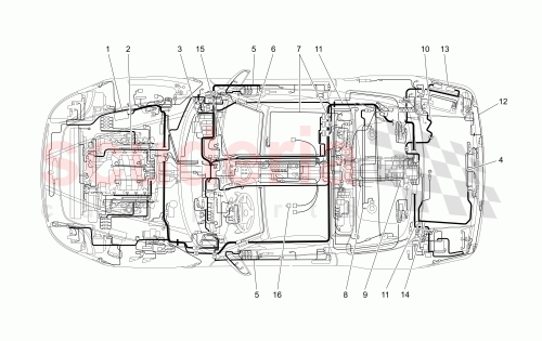 Part Diagram for Maserati 212883