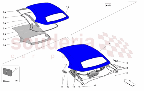 Part Diagram for Maserati 673014061