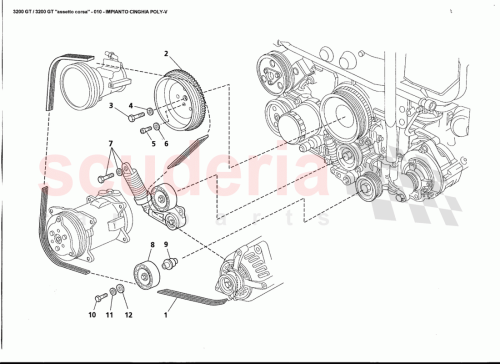 Part Diagram for Maserati 97965