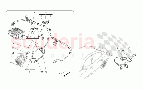 Part Diagram for Maserati 675000449