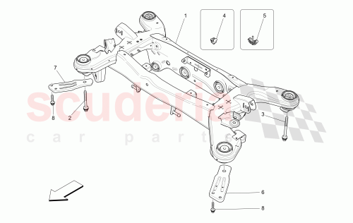 Part Diagram for Maserati 670039843