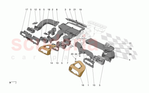 Part Diagram for Maserati 670171226