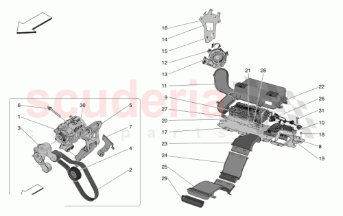 Part Diagram for Maserati 670157161