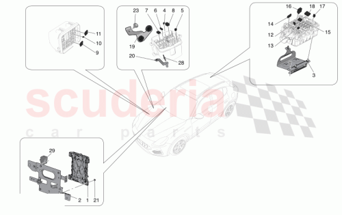 Part Diagram for Maserati 673013844