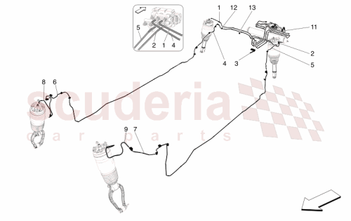 Part Diagram for Maserati 670214996