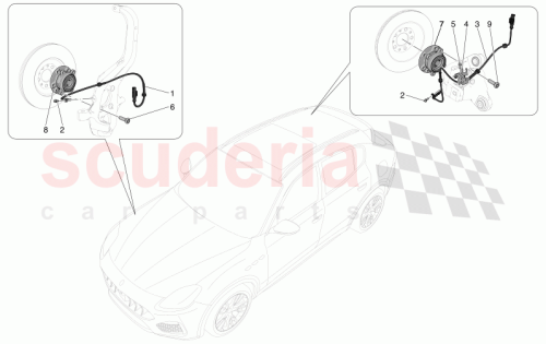Part Diagram for Maserati 675001191