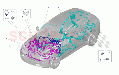 Part Diagram for Maserati 670309884