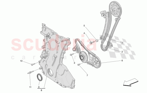 Part Diagram for Maserati 675000871