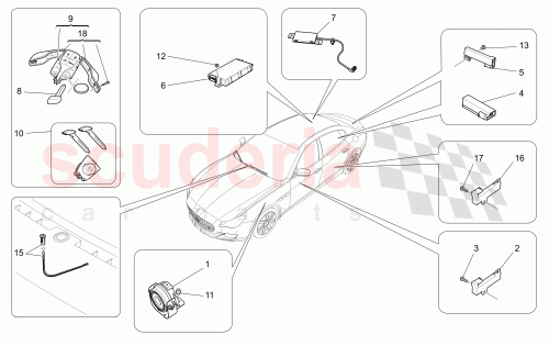 Part Diagram for Maserati 675000207