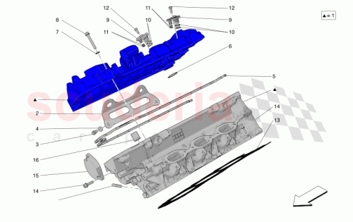 Part Diagram for Maserati 675001407