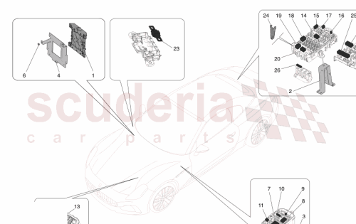 Part Diagram for Maserati 670181797