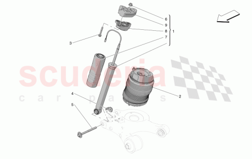 Part Diagram for Maserati 675001532