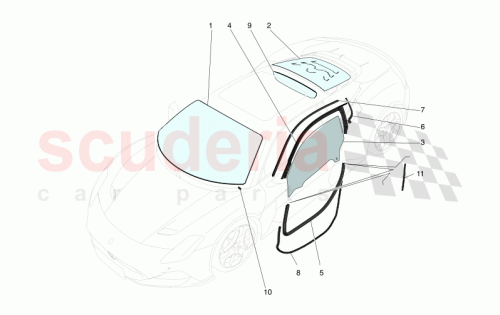 Part Diagram for Maserati 670158133