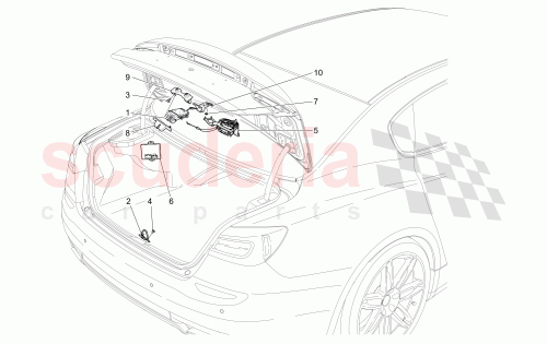 Part Diagram for Maserati 670034349