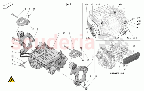 Part Diagram for Maserati 675001345
