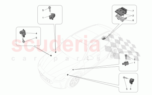Part Diagram for Maserati 675001021