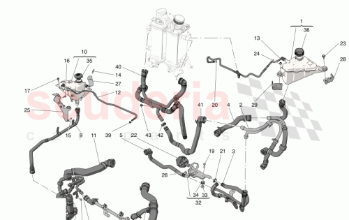 Part Diagram for Maserati 675001579