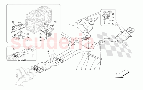 Part Diagram for Maserati 201248