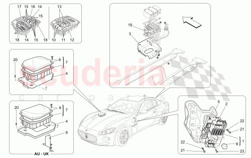 Part Diagram for Maserati 259817