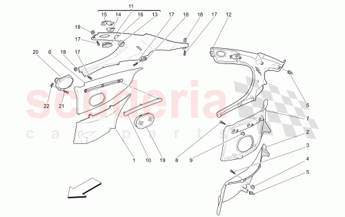 Part Diagram for Maserati 981211004