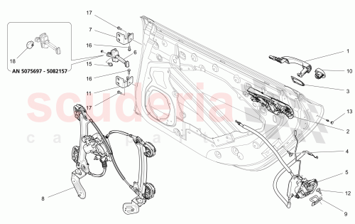 Part Diagram for Maserati 670103666