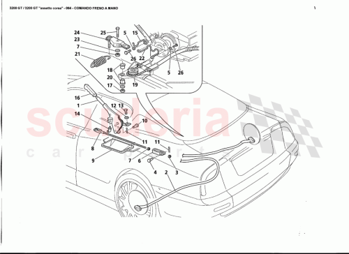 Part Diagram for Maserati 388001374