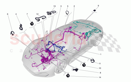 Part Diagram for Maserati 670175631
