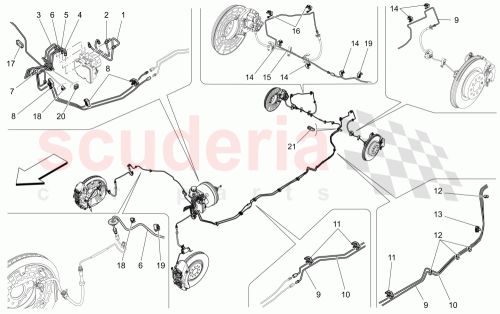 Part Diagram for Maserati 670031460
