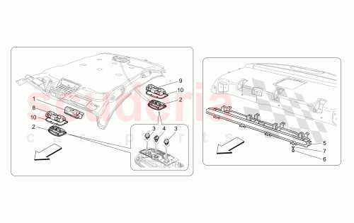 Part Diagram for Maserati 13287724