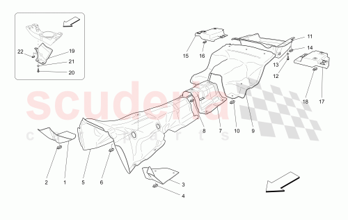 Part Diagram for Maserati 68948900