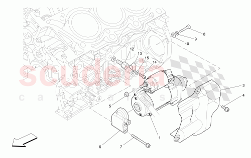 Part Diagram for Maserati 675000377