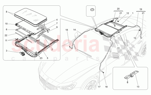 Part Diagram for Maserati 673008102