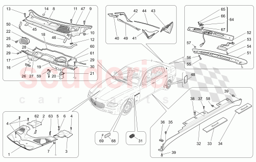 Part Diagram for Maserati 67065000