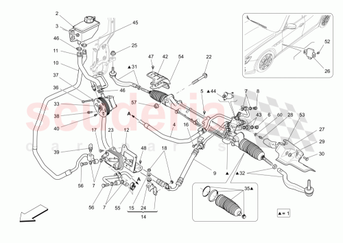Part Diagram for Maserati 670005736