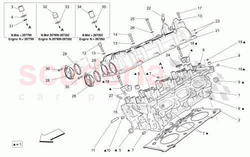 Part Diagram for Maserati 296759