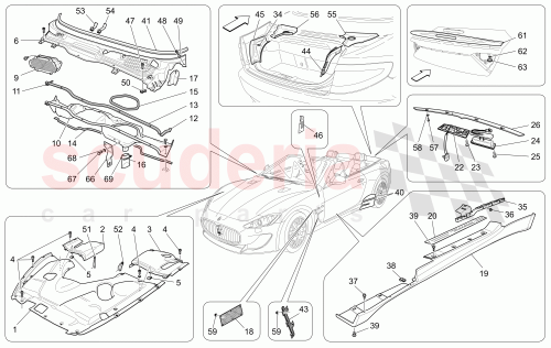 Part Diagram for Maserati 86499100