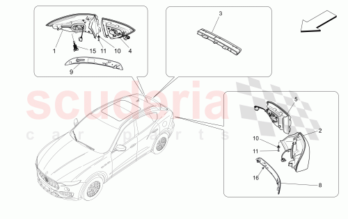 Part Diagram for Maserati 670106834