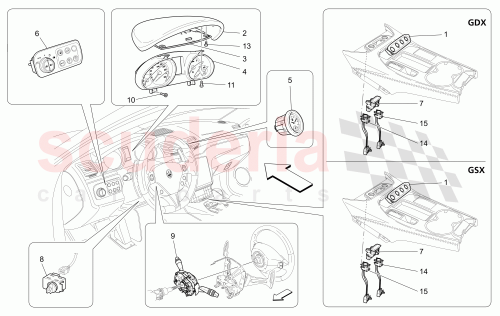 Part Diagram for Maserati 980145818