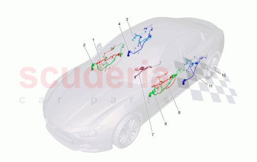 Part Diagram for Maserati 670035815
