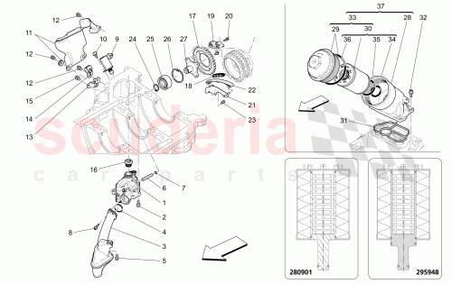 Part Diagram for Maserati 295943