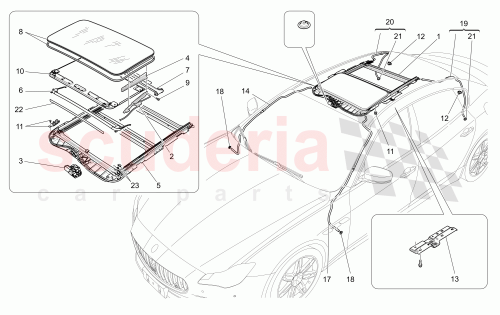 Part Diagram for Maserati 670031349