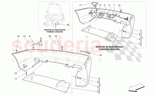 Part Diagram for Maserati 980001070