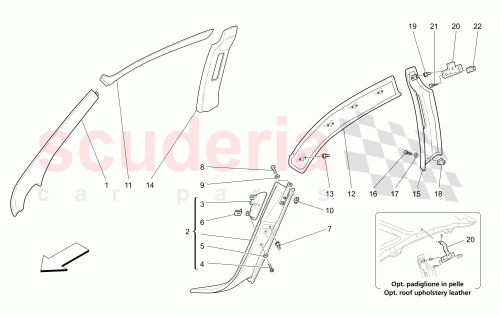 Part Diagram for Maserati 981210404