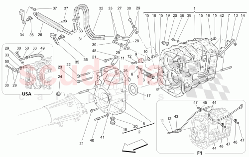 Part Diagram for Maserati 189289