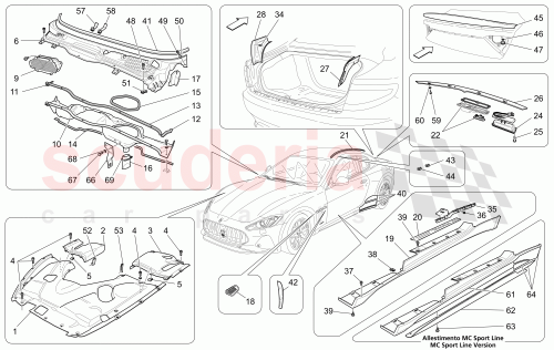 Part Diagram for Maserati 980145727