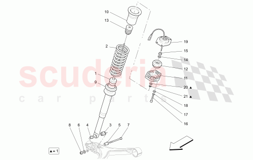 Part Diagram for Maserati 211236